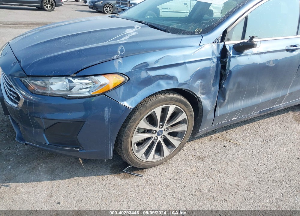 2019 FORD FUSION SE VIN: 3FA6P0T98KR237389