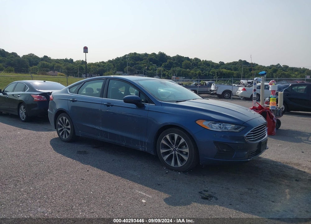 2019 FORD FUSION SE VIN: 3FA6P0T98KR237389