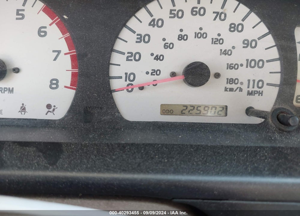 2003 TOYOTA TACOMA VIN: 5TEVL52N33Z296929