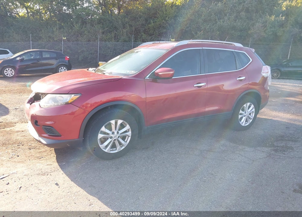 2014 NISSAN ROGUE SV VIN: 5N1AT2MKXEC764197