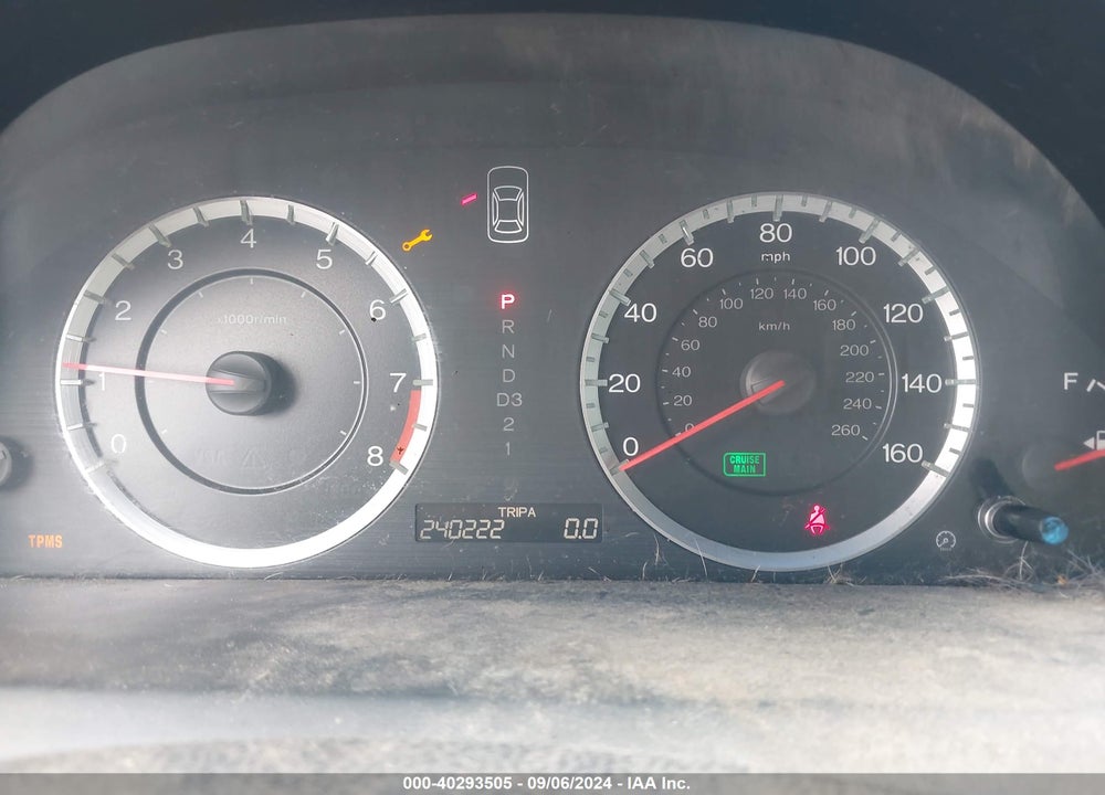 2010 HONDA ACCORD 2.4 EX-L VIN: 1HGCP2F81AA168437
