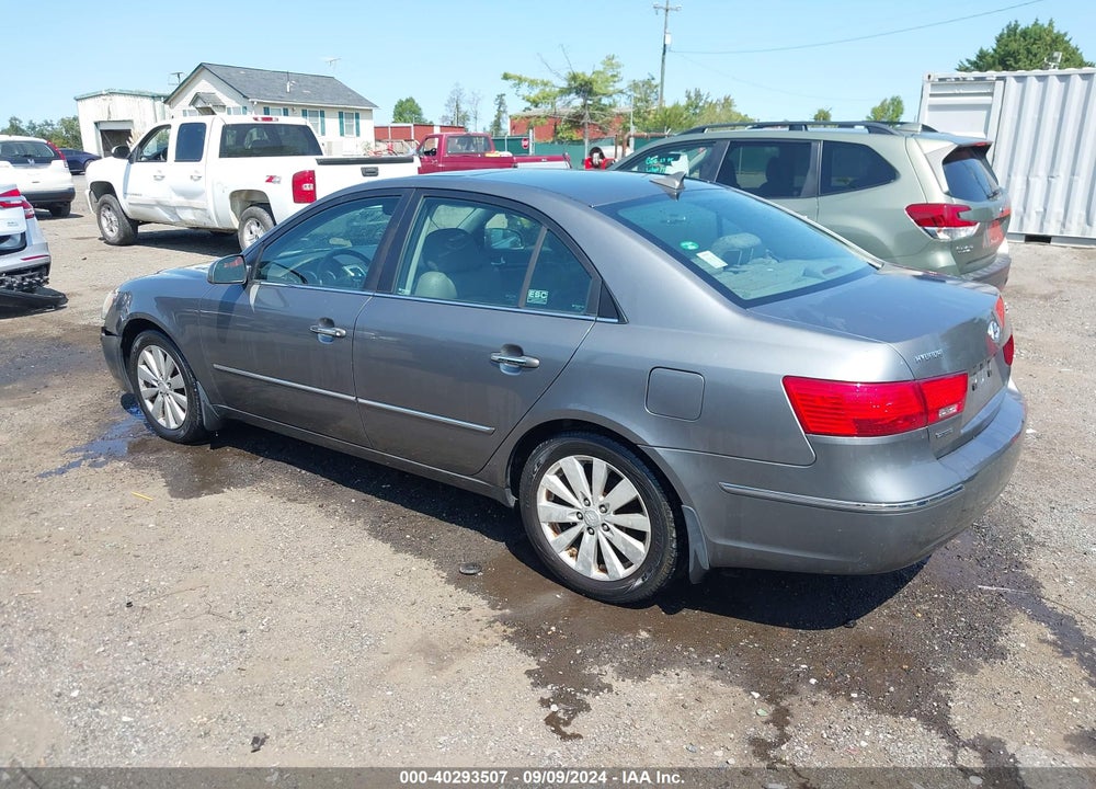2009 HYUNDAI SONATA LIMITED VIN: 5NPEU46C89H564482