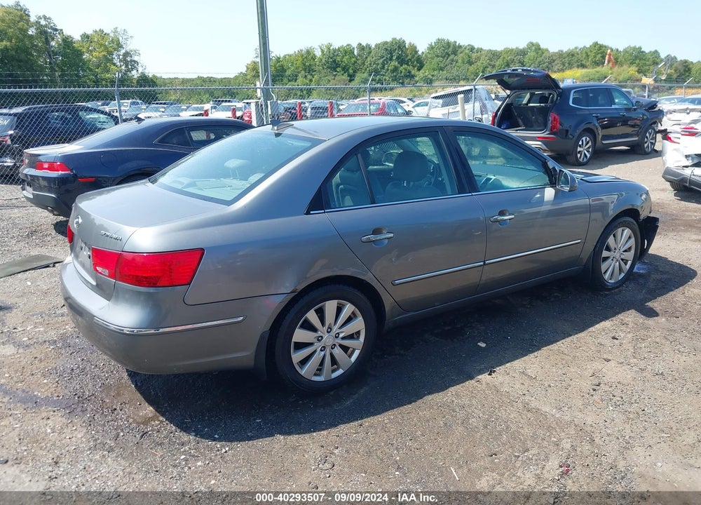 2009 HYUNDAI SONATA LIMITED VIN: 5NPEU46C89H564482