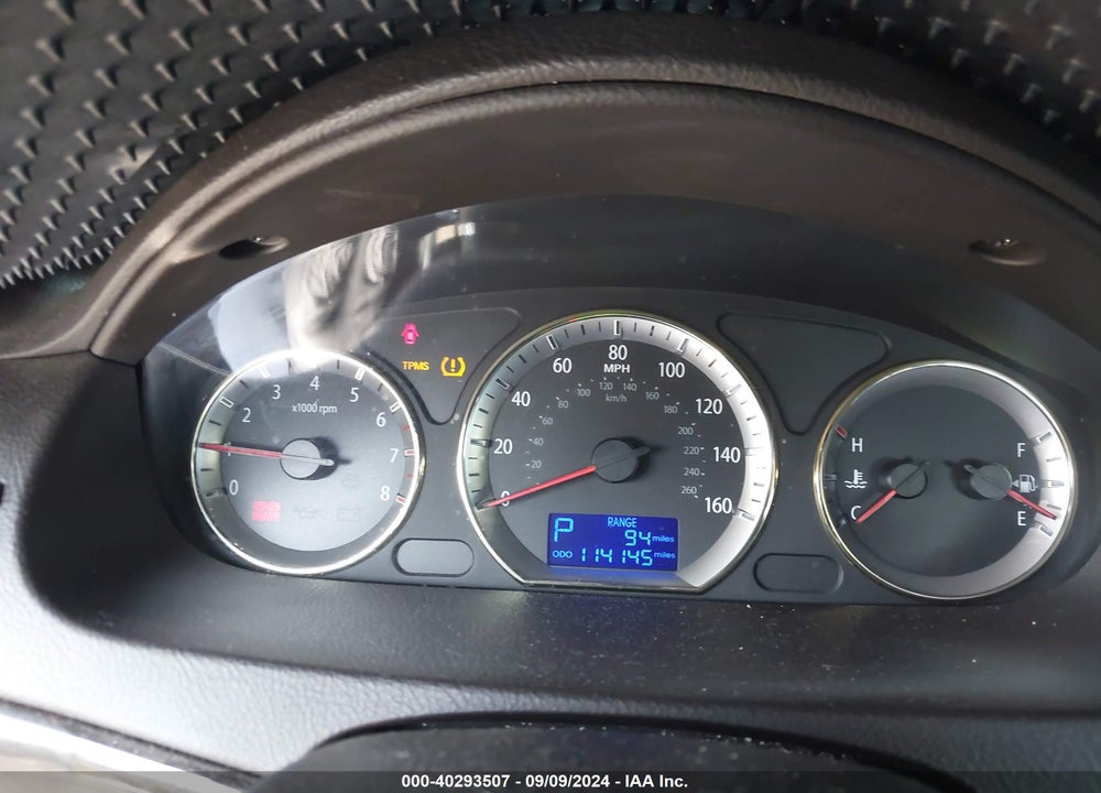2009 HYUNDAI SONATA LIMITED VIN: 5NPEU46C89H564482