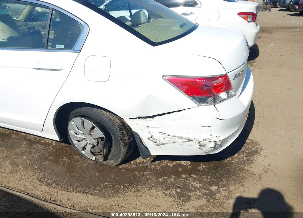 2008 HONDA ACCORD 2.4 LX VIN: 1HGCP26368A111844
