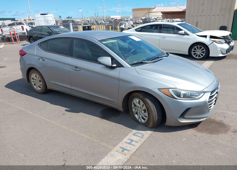 2017 HYUNDAI ELANTRA SE VIN: 5NPD74LFXHH071225