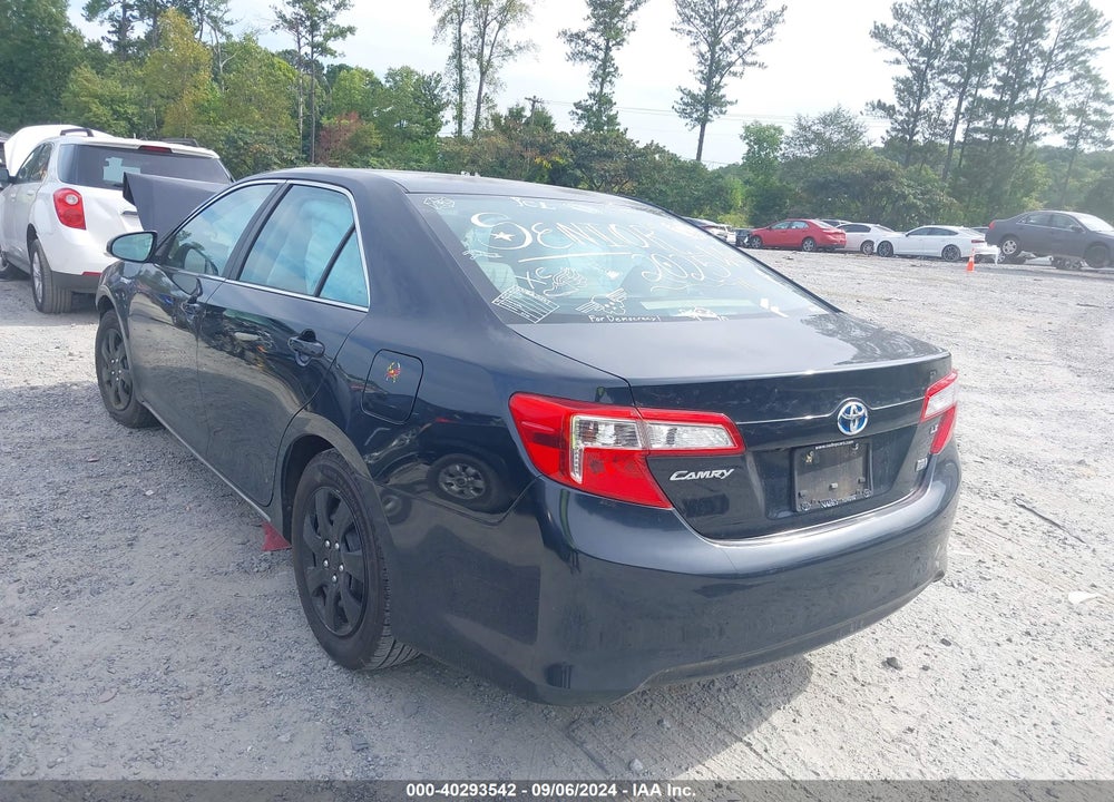 2014 TOYOTA CAMRY HYBRID LE VIN: 4T1BD1FKXEU119455