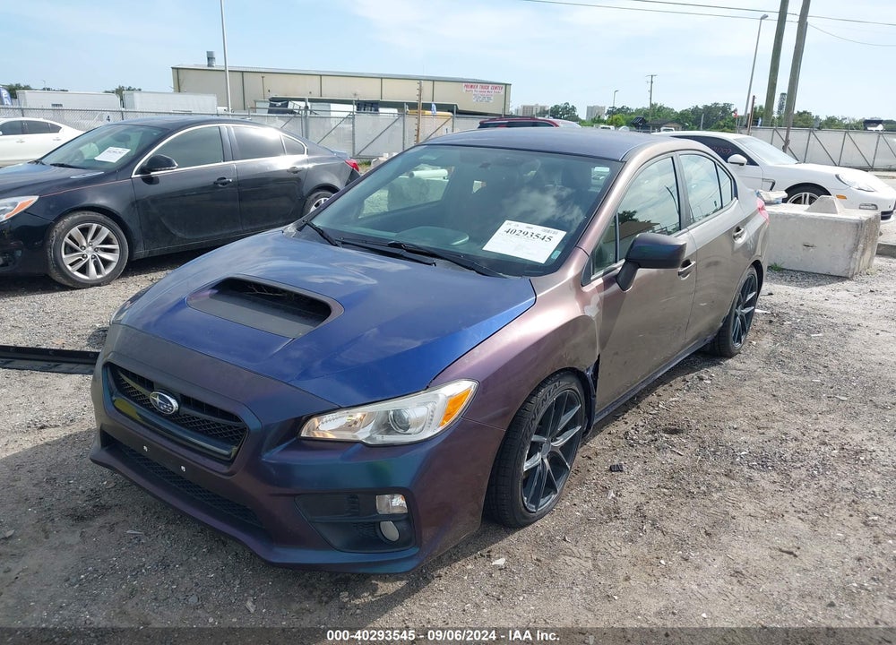 2015 SUBARU WRX VIN: JF1VA1A62F9827584