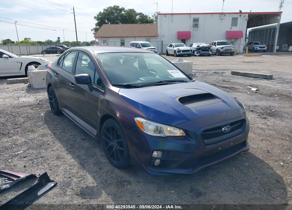 2015 SUBARU WRX VIN: JF1VA1A62F9827584
