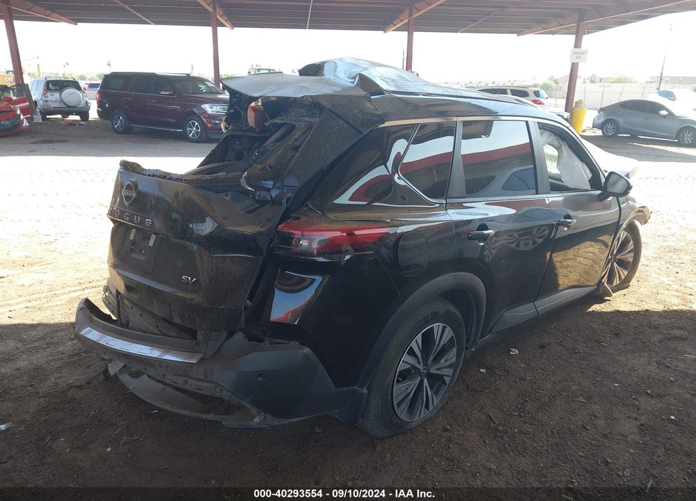 2022 NISSAN ROGUE SV FWD VIN: 5N1BT3BA1NC688373