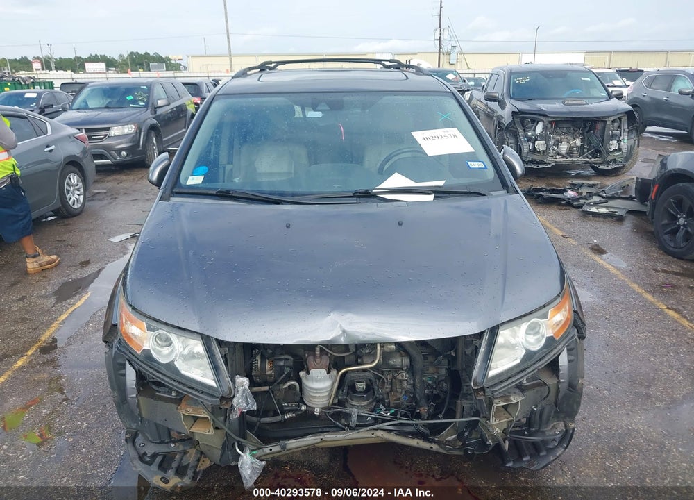 2016 HONDA ODYSSEY EX-L VIN: 5FNRL5H61GB081252