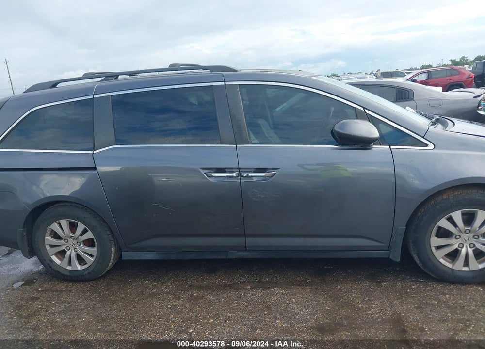 2016 HONDA ODYSSEY EX-L VIN: 5FNRL5H61GB081252