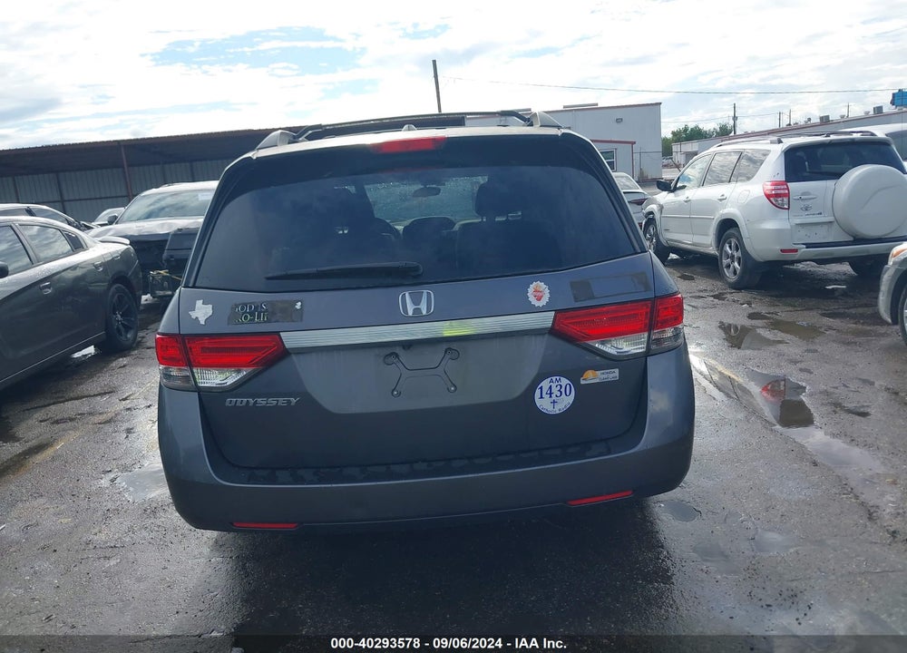 2016 HONDA ODYSSEY EX-L VIN: 5FNRL5H61GB081252
