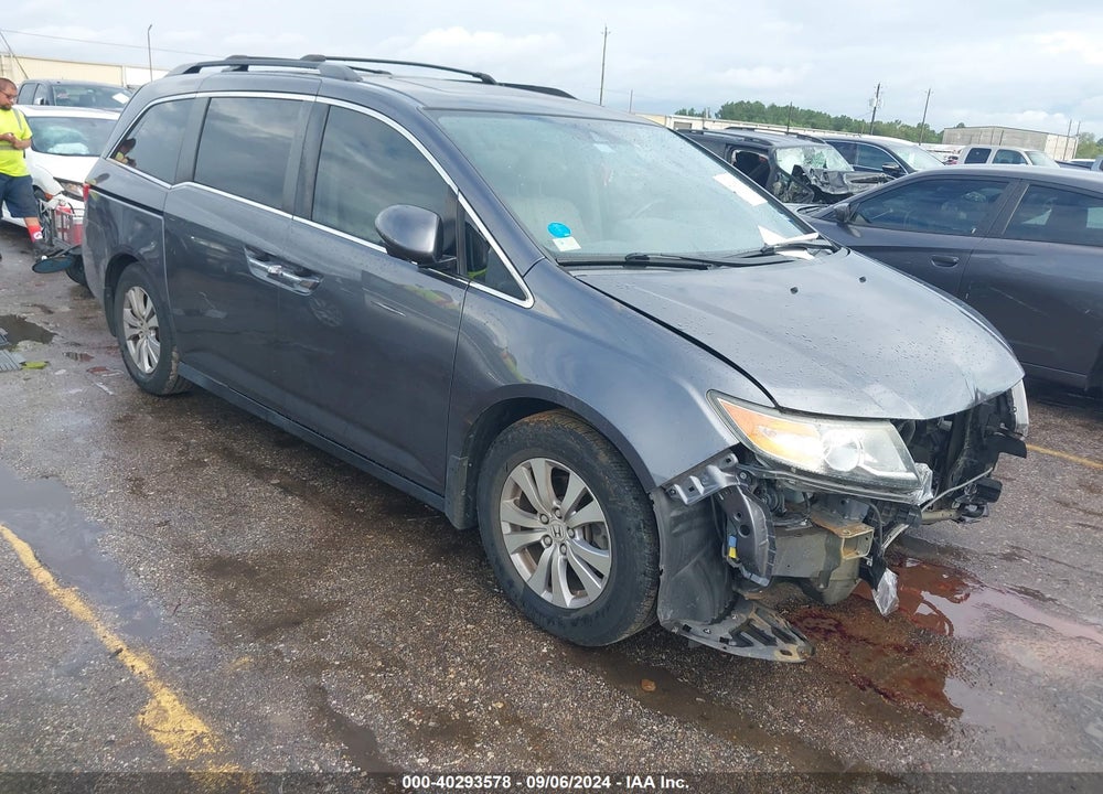 2016 HONDA ODYSSEY EX-L VIN: 5FNRL5H61GB081252
