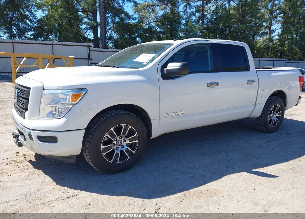 2021 NISSAN TITAN SV 4X2 VIN: 1N6AA1EE4MN529159