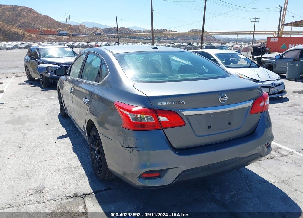 2017 NISSAN SENTRA SV VIN: 3N1AB7AP1HY270023