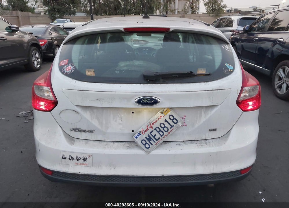 2014 FORD FOCUS SE VIN: 1FADP3K25EL156558