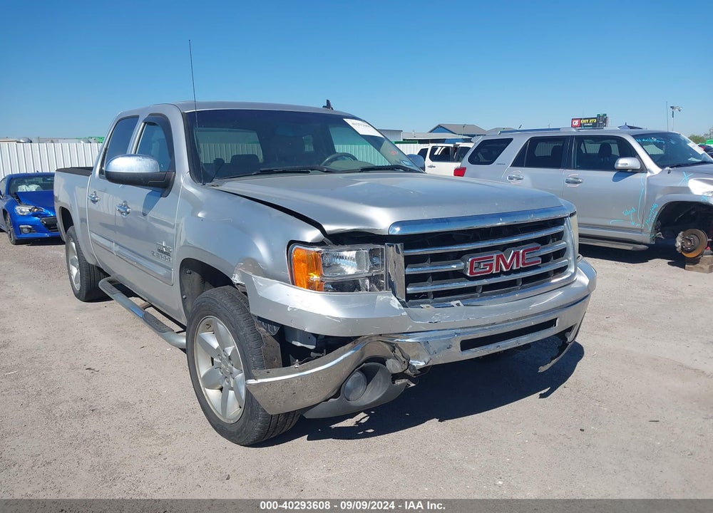 2013 GMC SIERRA 1500 SLE VIN: 3GTP1VE05DG182989