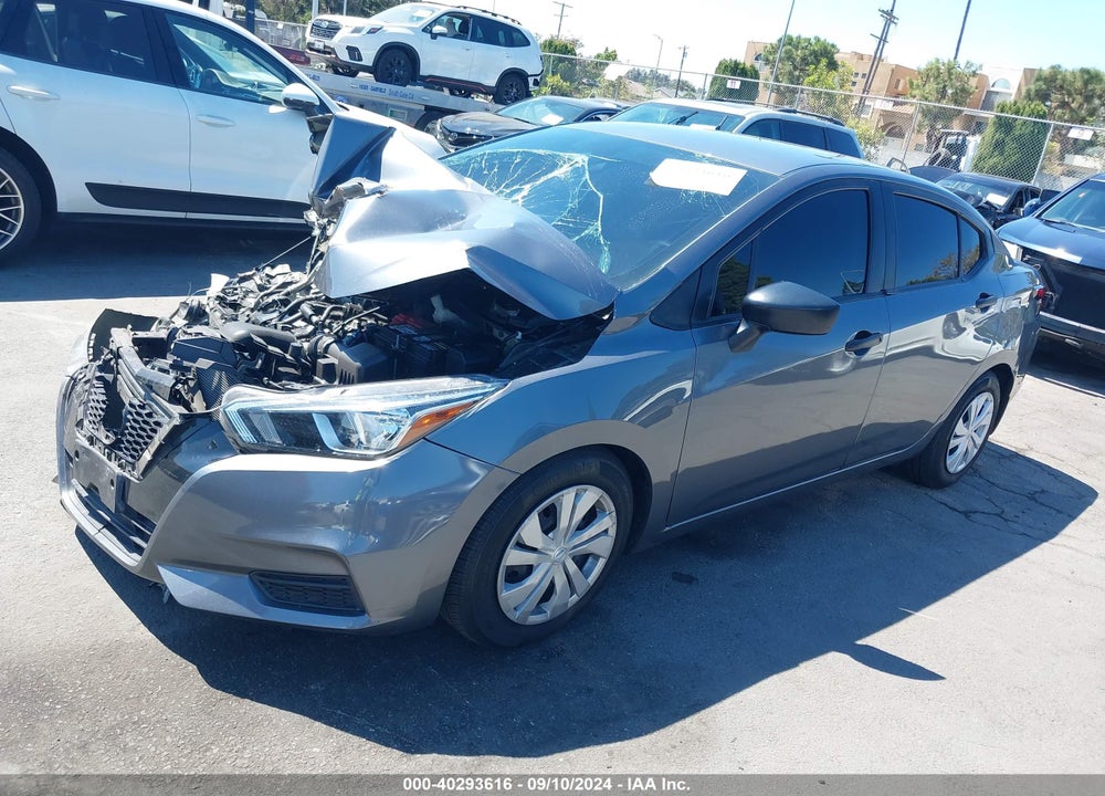 2020 NISSAN VERSA S XTRONIC CVT VIN: 3N1CN8DV8LL837981