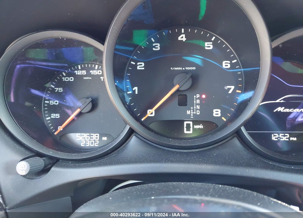 2017 PORSCHE MACAN VIN: WP1AA2A59HLB01974