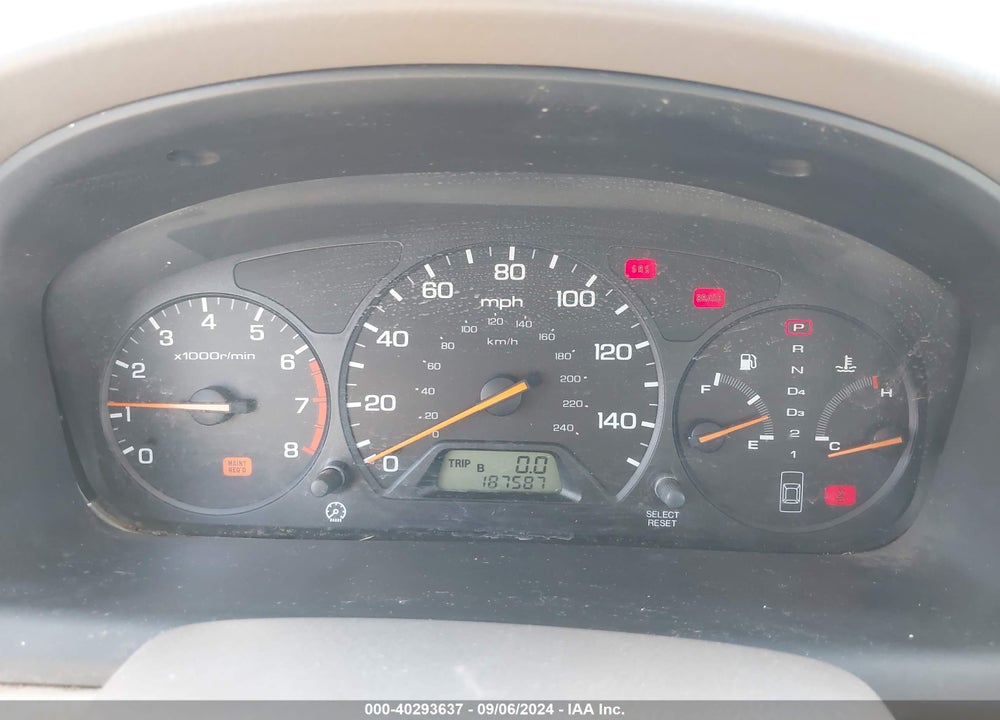 2000 HONDA ACCORD VIN: 3HGCG6653YG706225