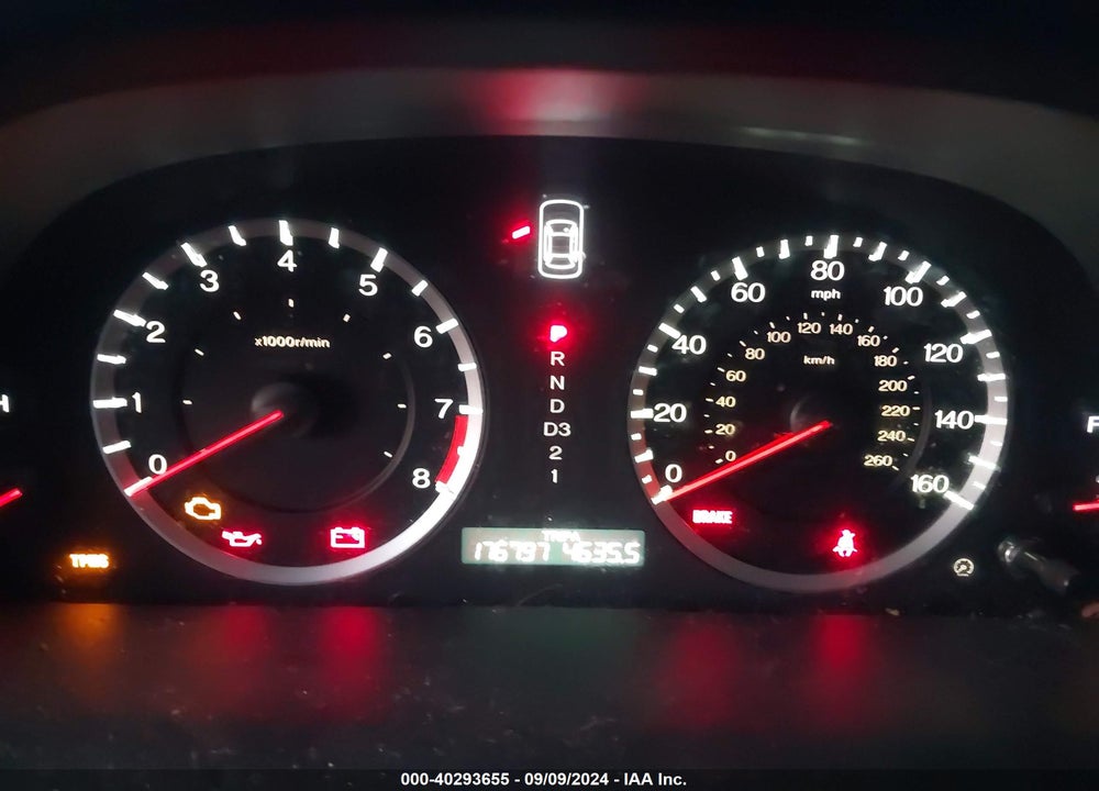 2010 HONDA ACCORD 2.4 EX VIN: 1HGCP2F77AA008862