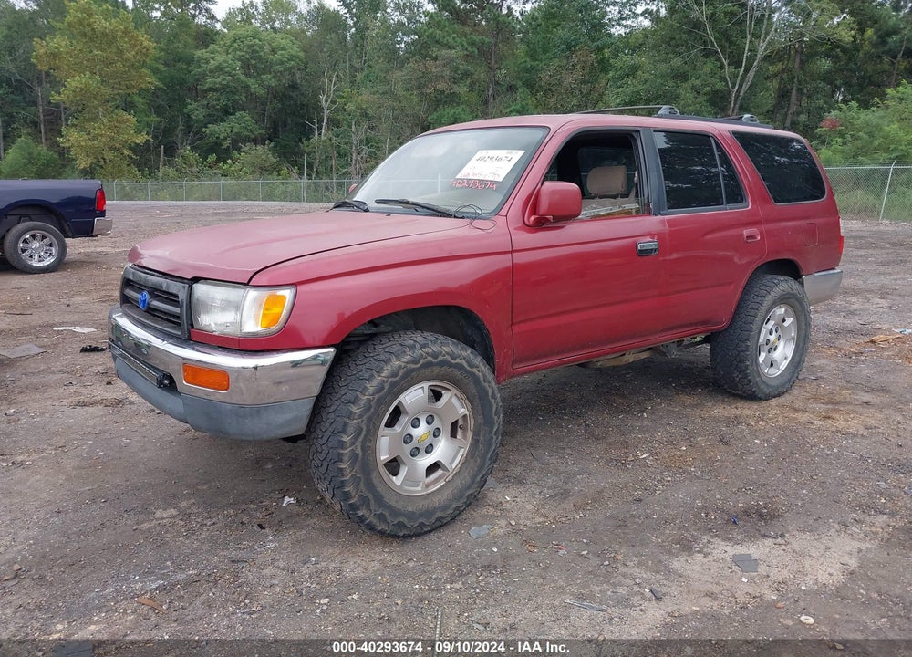 1996 TOYOTA 4RUNNER SR5 VIN: JT3GN86R9T0006604