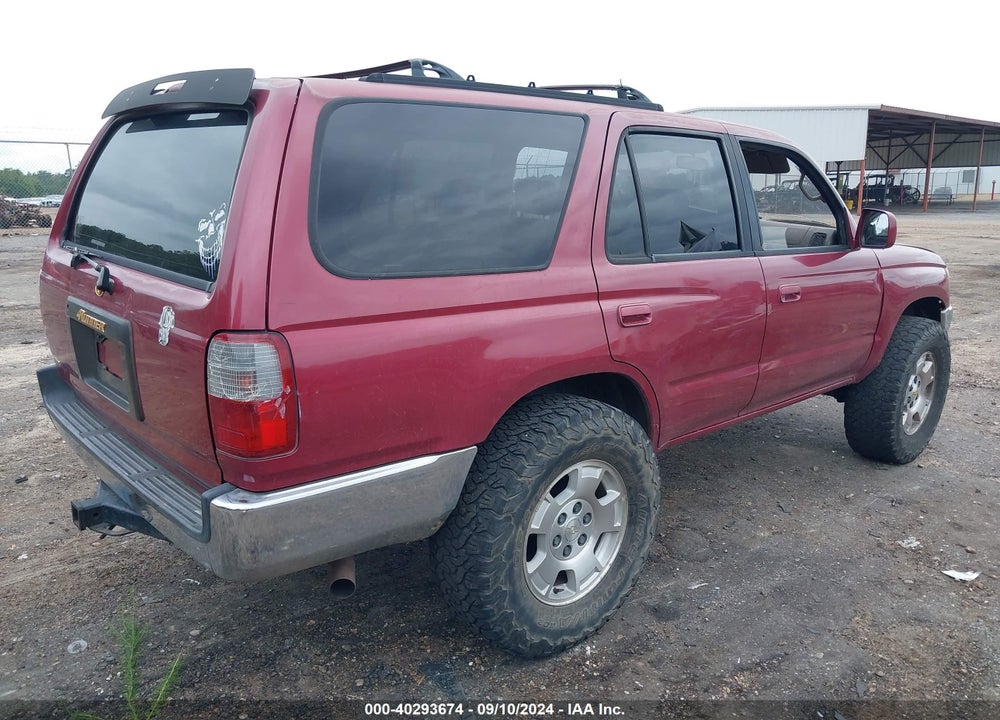 1996 TOYOTA 4RUNNER SR5 VIN: JT3GN86R9T0006604