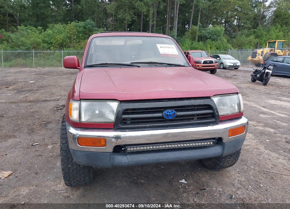 1996 TOYOTA 4RUNNER SR5 VIN: JT3GN86R9T0006604