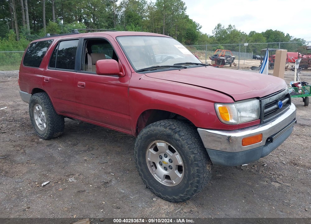 1996 TOYOTA 4RUNNER SR5 VIN: JT3GN86R9T0006604