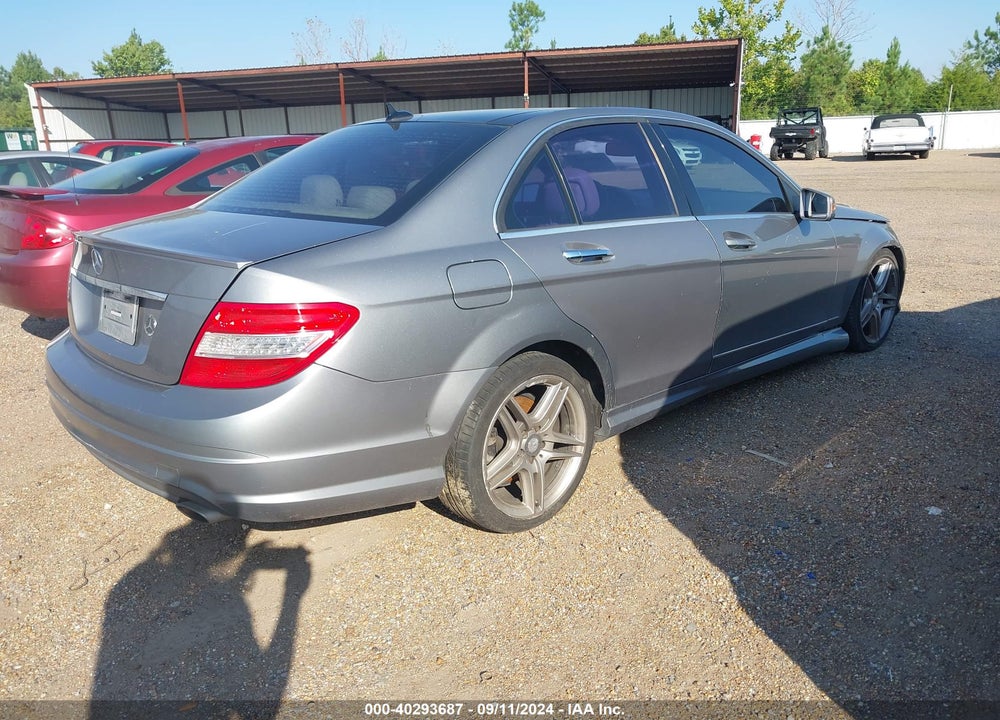 2010 MERCEDES-BENZ C 300 LUXURY 4MATIC/SPORT 4MATIC VIN: WDDGF8BB5AR126593