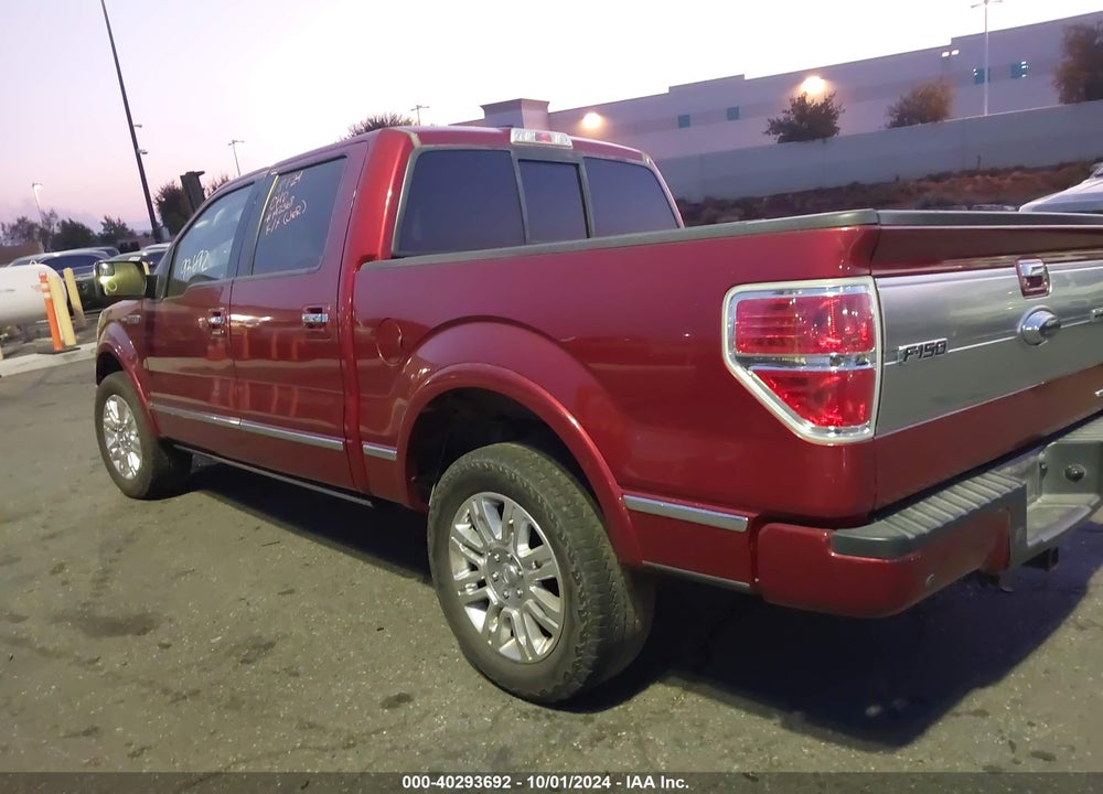 2013 FORD F-150 PLATINUM VIN: 1FTFW1CF5DFA53908