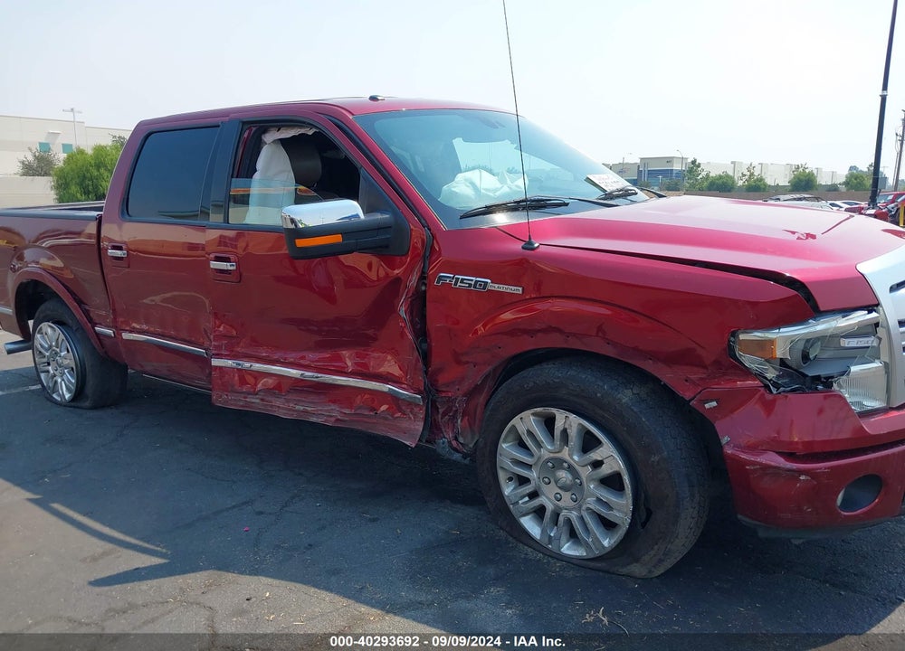 2013 FORD F-150 PLATINUM VIN: 1FTFW1CF5DFA53908