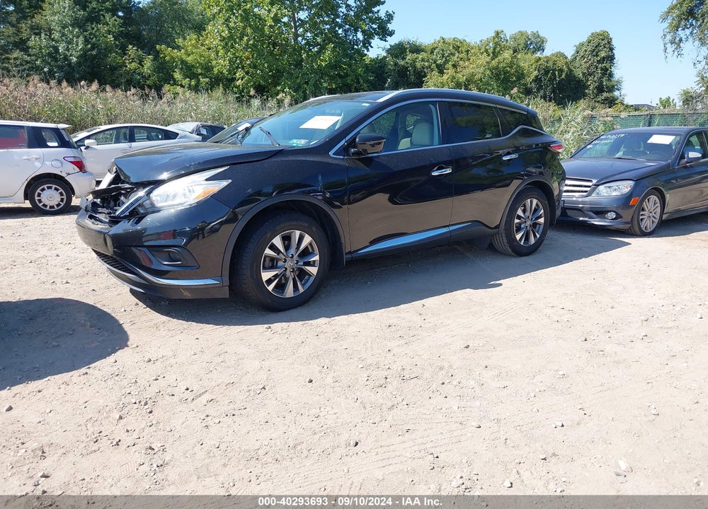 2016 NISSAN MURANO SL VIN: 5N1AZ2MH0GN170132