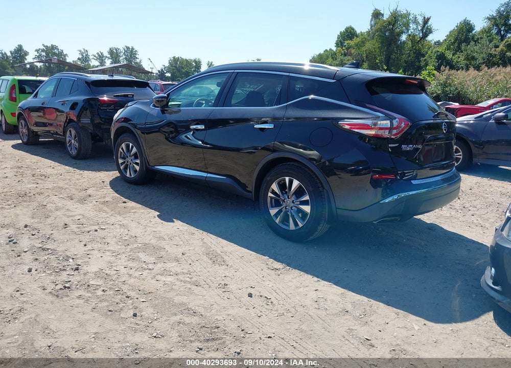 2016 NISSAN MURANO SL VIN: 5N1AZ2MH0GN170132
