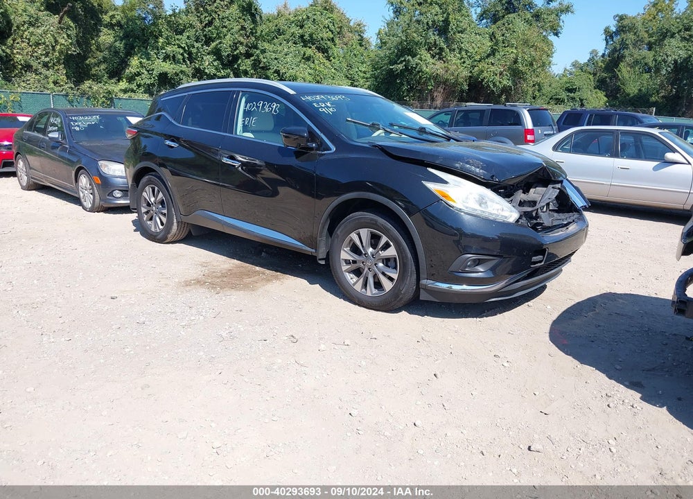 2016 NISSAN MURANO SL VIN: 5N1AZ2MH0GN170132