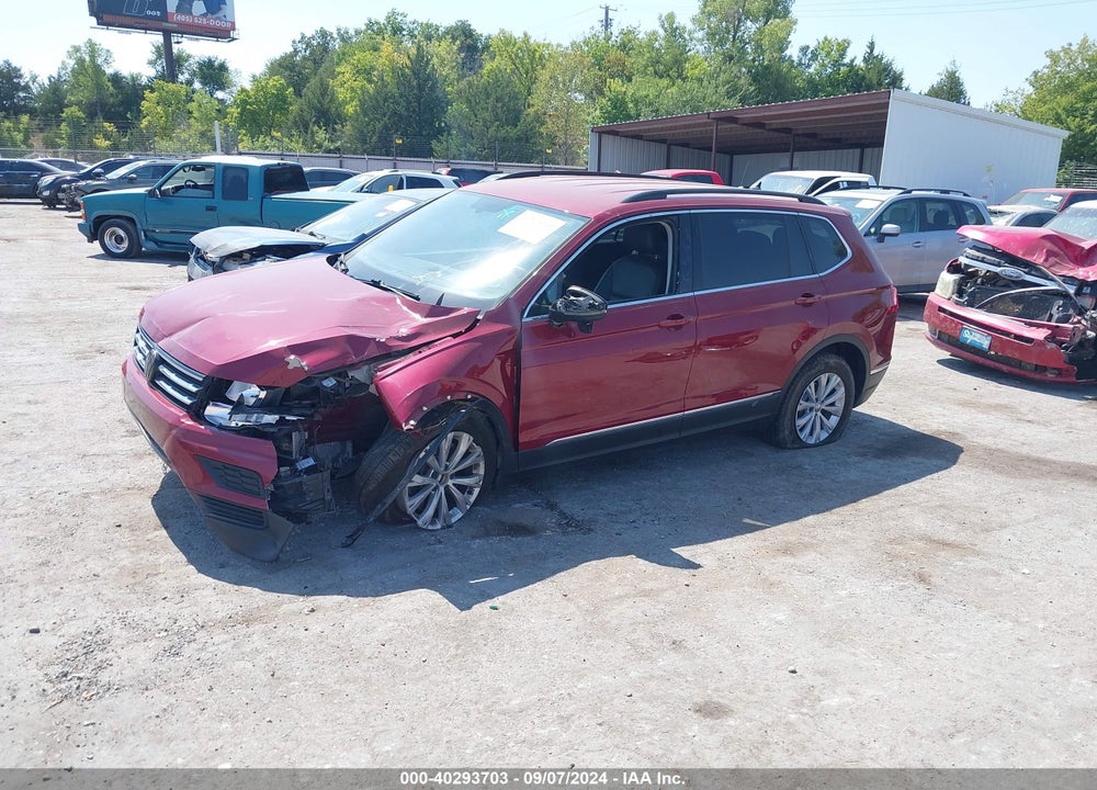 2018 VOLKSWAGEN TIGUAN 2.0T SE/2.0T SEL VIN: 3VV3B7AX4JM129869