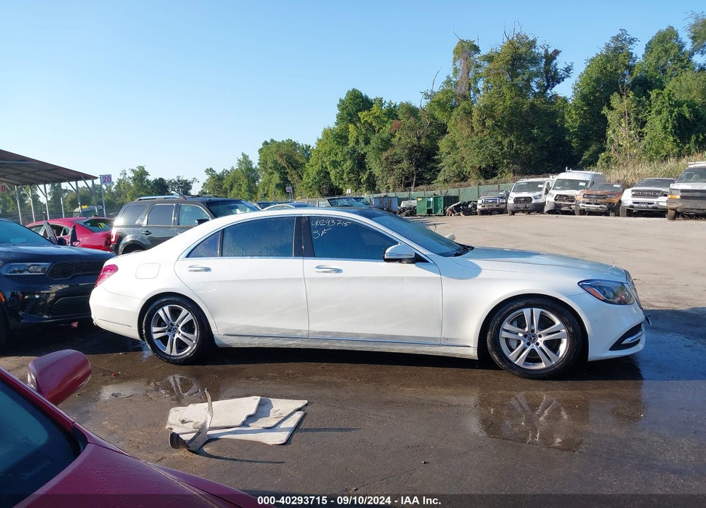2018 MERCEDES-BENZ S 450 4MATIC VIN: WDDUG6EB9JA370813