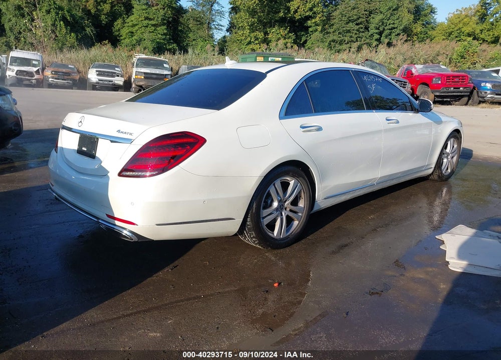 2018 MERCEDES-BENZ S 450 4MATIC VIN: WDDUG6EB9JA370813