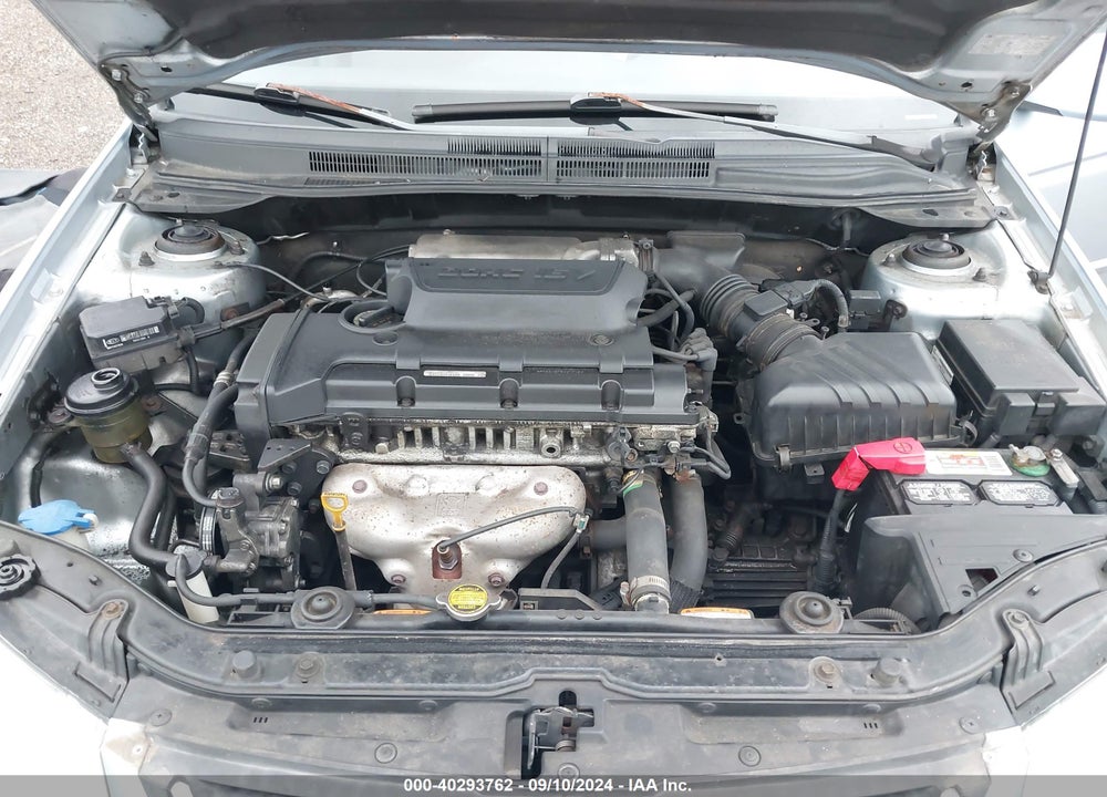 2008 KIA SPECTRA EX VIN: KNAFE121585574418