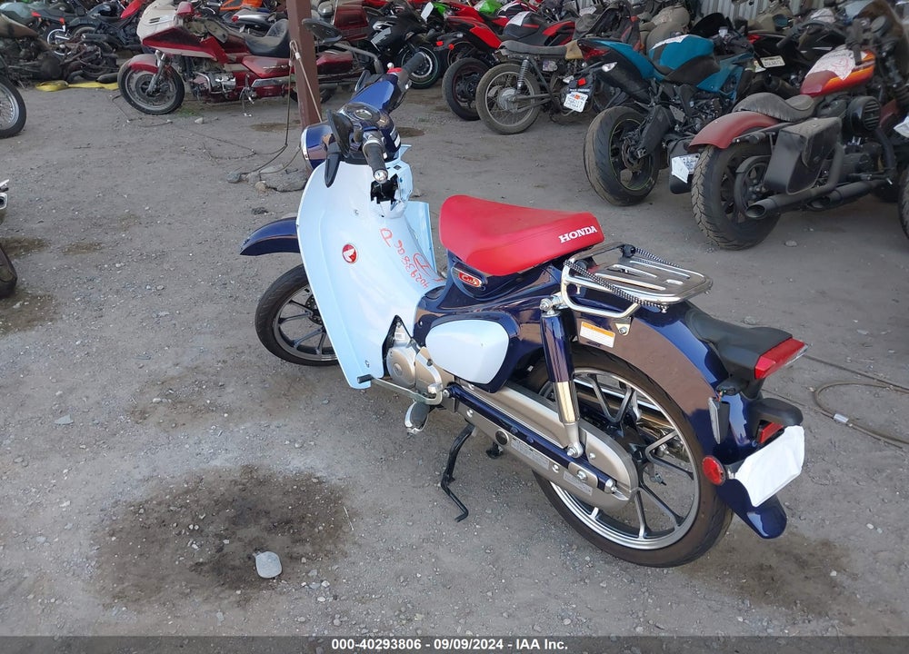 2019 HONDA C125 A VIN: MLHJA485XK5000633