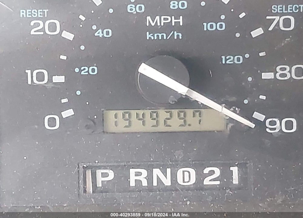 1996 FORD AEROSTAR VIN: 1FMDA31X0TZB54392