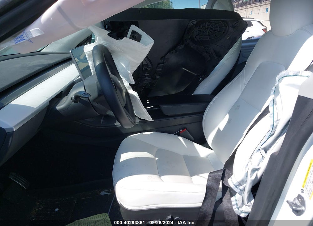 2021 TESLA MODEL Y LONG RANGE DUAL MOTOR ALL-WHEEL DRIVE VIN: 5YJYGDEE6MF212404