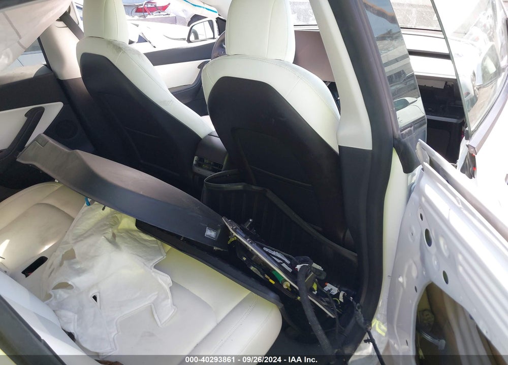 2021 TESLA MODEL Y LONG RANGE DUAL MOTOR ALL-WHEEL DRIVE VIN: 5YJYGDEE6MF212404