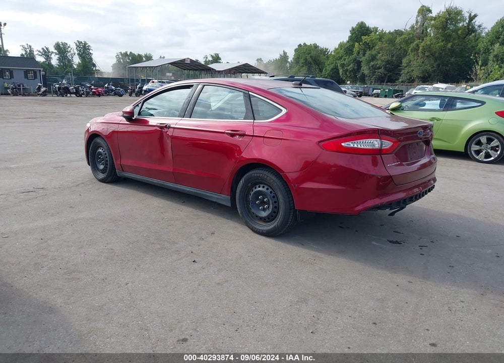 2013 FORD FUSION S VIN: 3FA6P0G7XDR271958