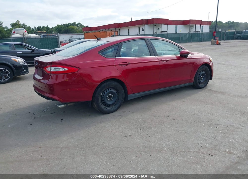 2013 FORD FUSION S VIN: 3FA6P0G7XDR271958