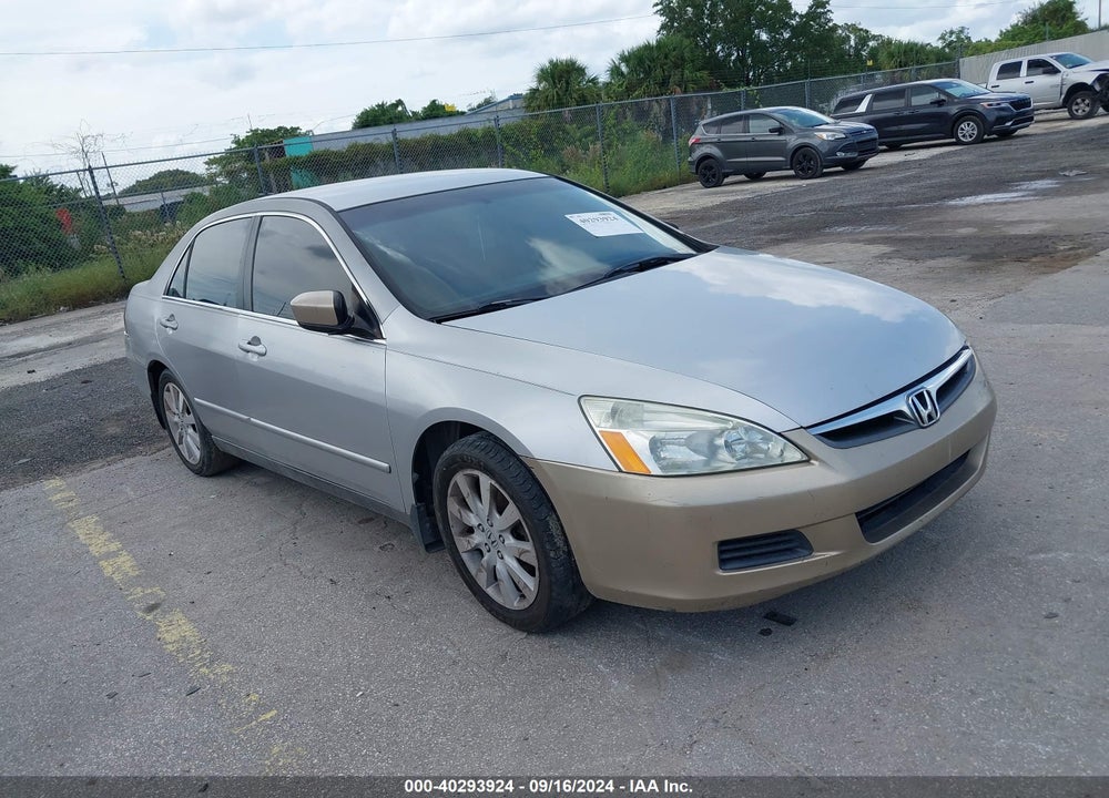 2007 HONDA ACCORD 3.0 SE VIN: 1HGCM66407A070487
