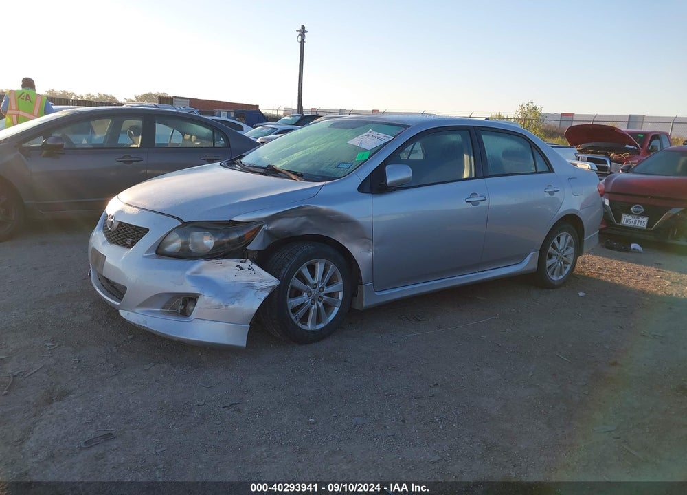 2010 TOYOTA COROLLA S VIN: 1NXBU4EE8AZ383507