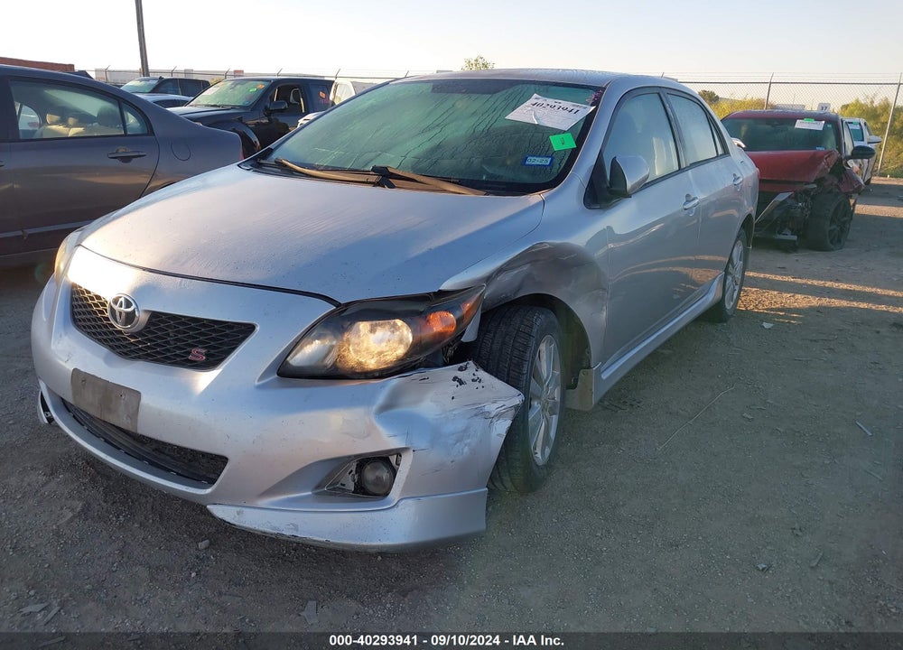 2010 TOYOTA COROLLA S VIN: 1NXBU4EE8AZ383507
