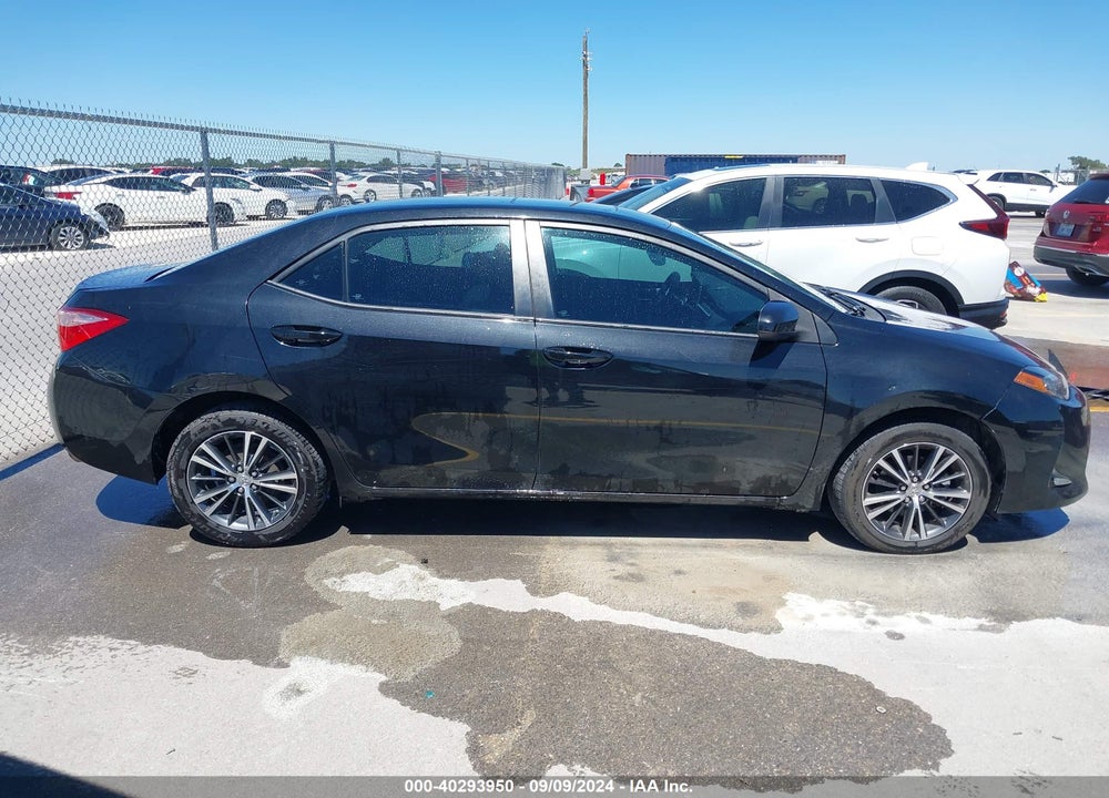 2018 TOYOTA COROLLA LE VIN: 5YFBURHEXJP827769